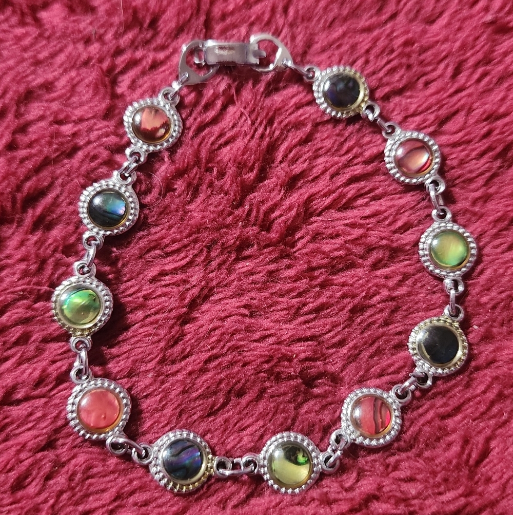 Genuine Paua Shell Bracelet